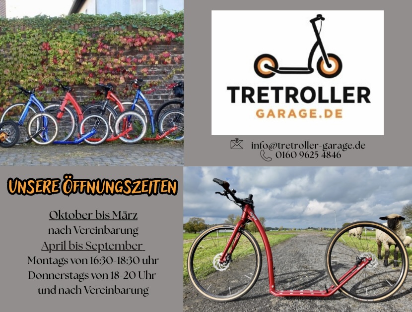 Dein Tretroller. Deine Beratung. Dein Termin.